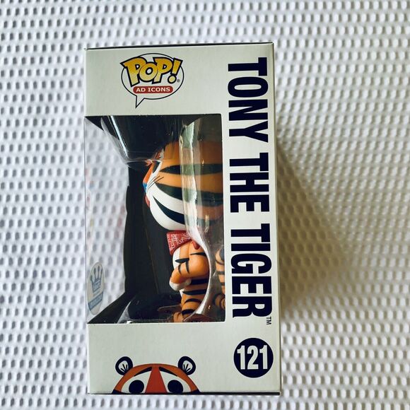 Funko Pop Tony The Tiger #121 Kellogg’s Frosted Flakes Exclusive W/ Protector - Picture 4 of 7